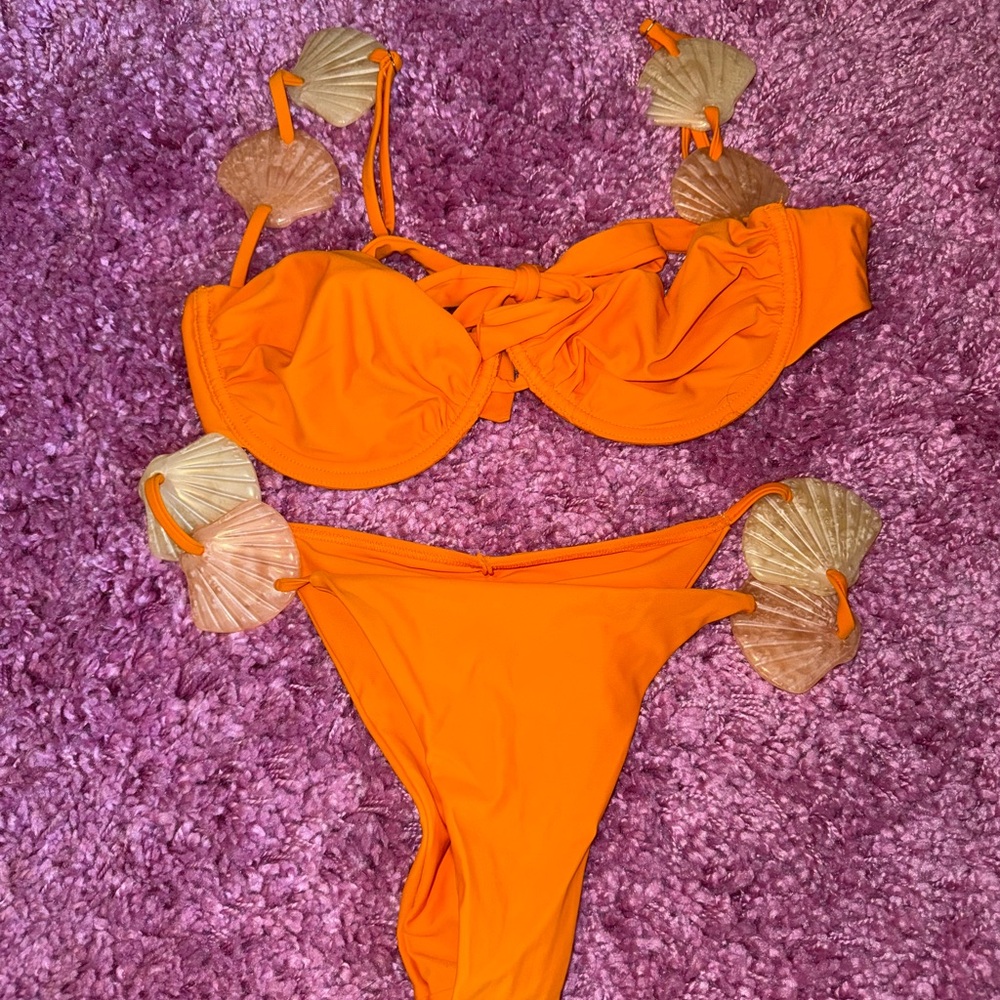 Orange Bikini Set - Picture 2 of 5